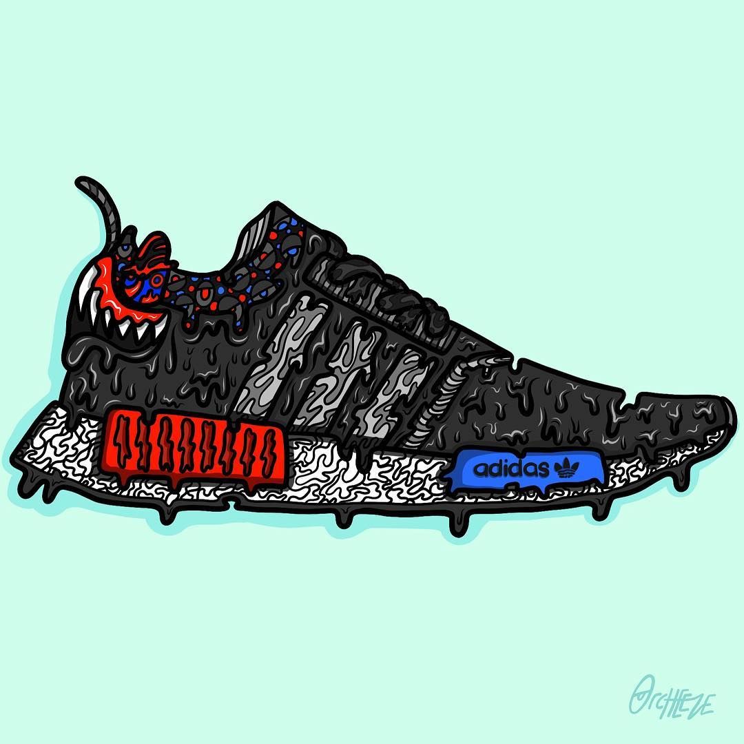 Instagram photo by John Ortiz • Mar 2016 at 1:04am UTC. Adidas art, Shoes wallpaper, Sneaker art