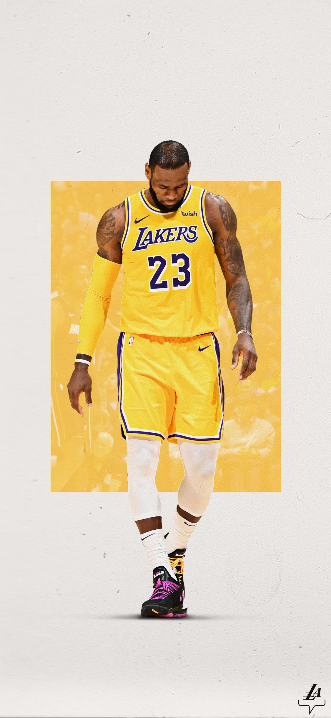 LeBron Lakers Wallpaper