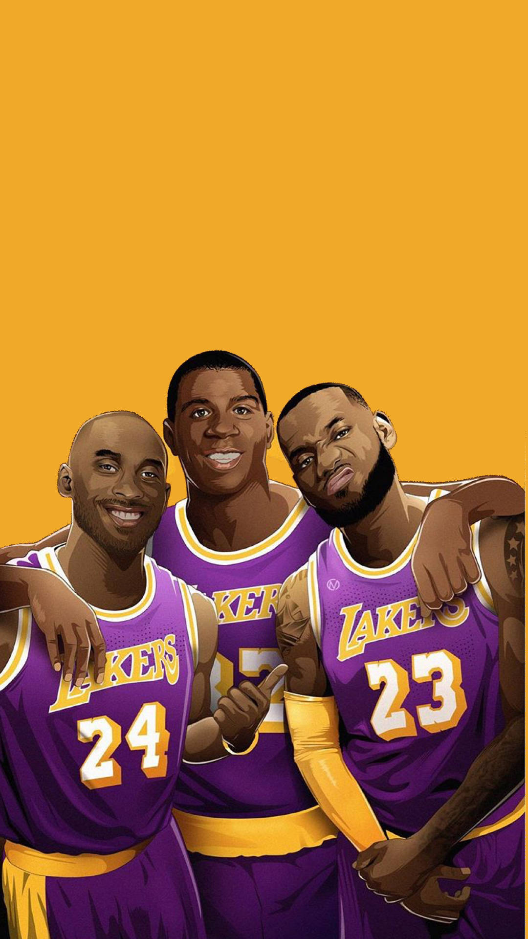 Download Nba Vector Art La Lakers Wallpaper