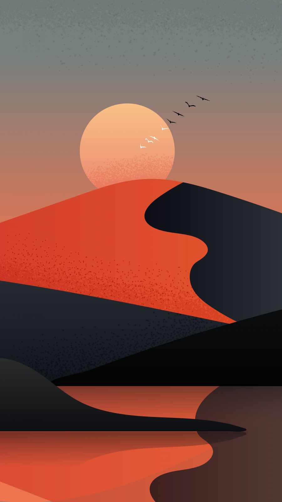 Desert Moon IPhone 13 Wallpaper Wallpaper, iPhone Wallpaper