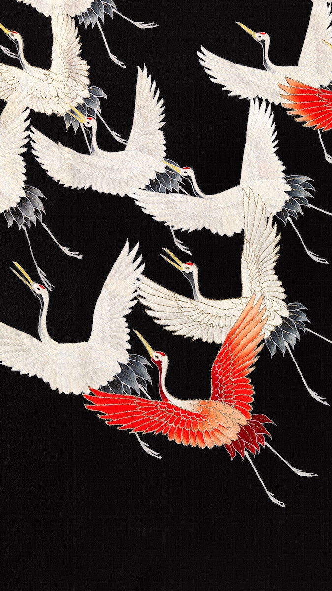 Vintage art mobile wallpaper, iPhone. Premium Photo Illustration