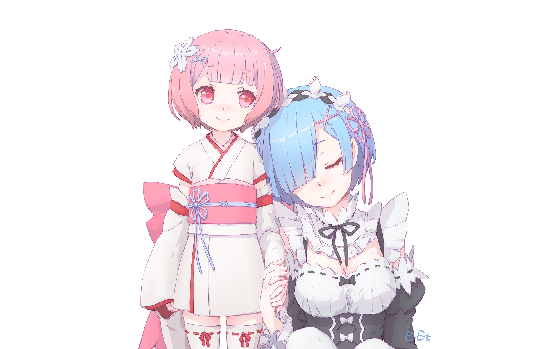 Anime Ram Re Zero Re Zero Starting Life In Another World Rem Re Zero Wallpaper:1920x1200