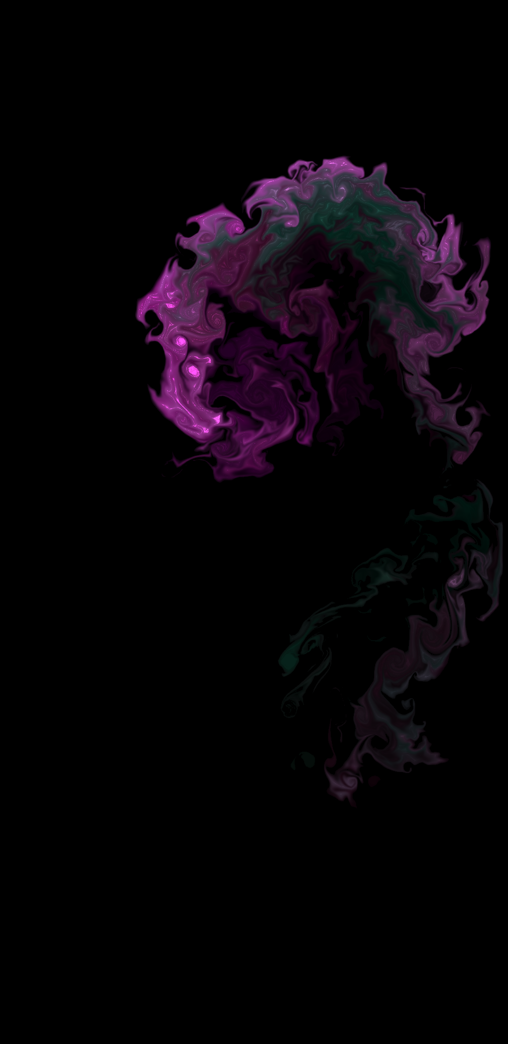 Found an app to make your own fluid AMOLED wallpaper with the fluid app on Android. link in comments