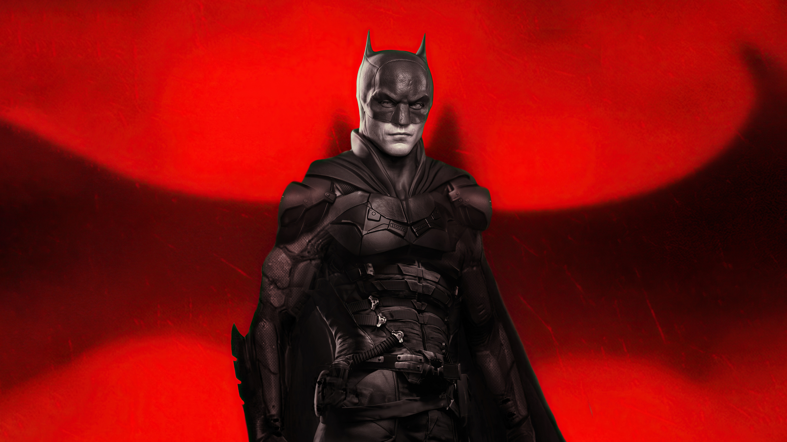 Download the batman movie, poster, 2022 movie 2560x1440 wallpaper, dual wide 16:9 2560x1440 HD image, background, 27866