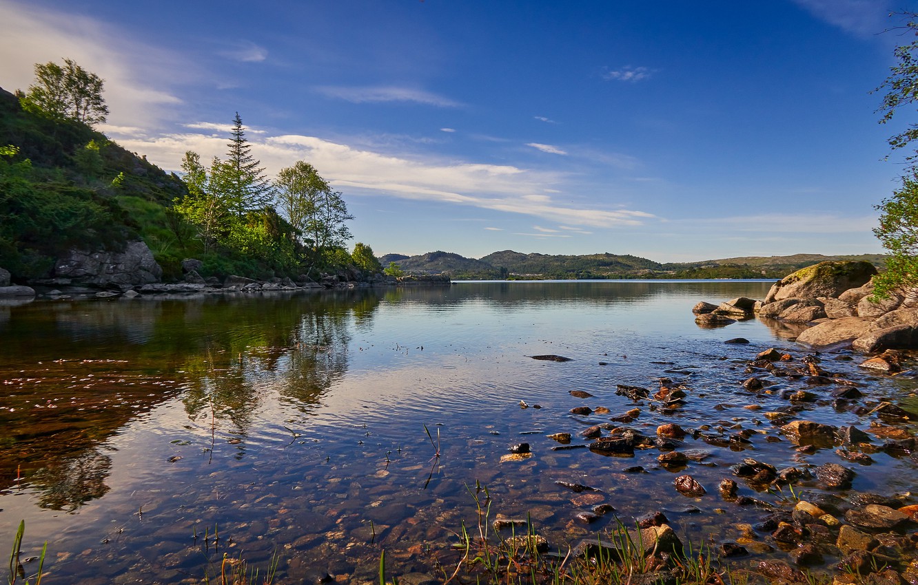 Wallpaper summer, morning, Norway, Rogaland image for desktop, section пейзажи