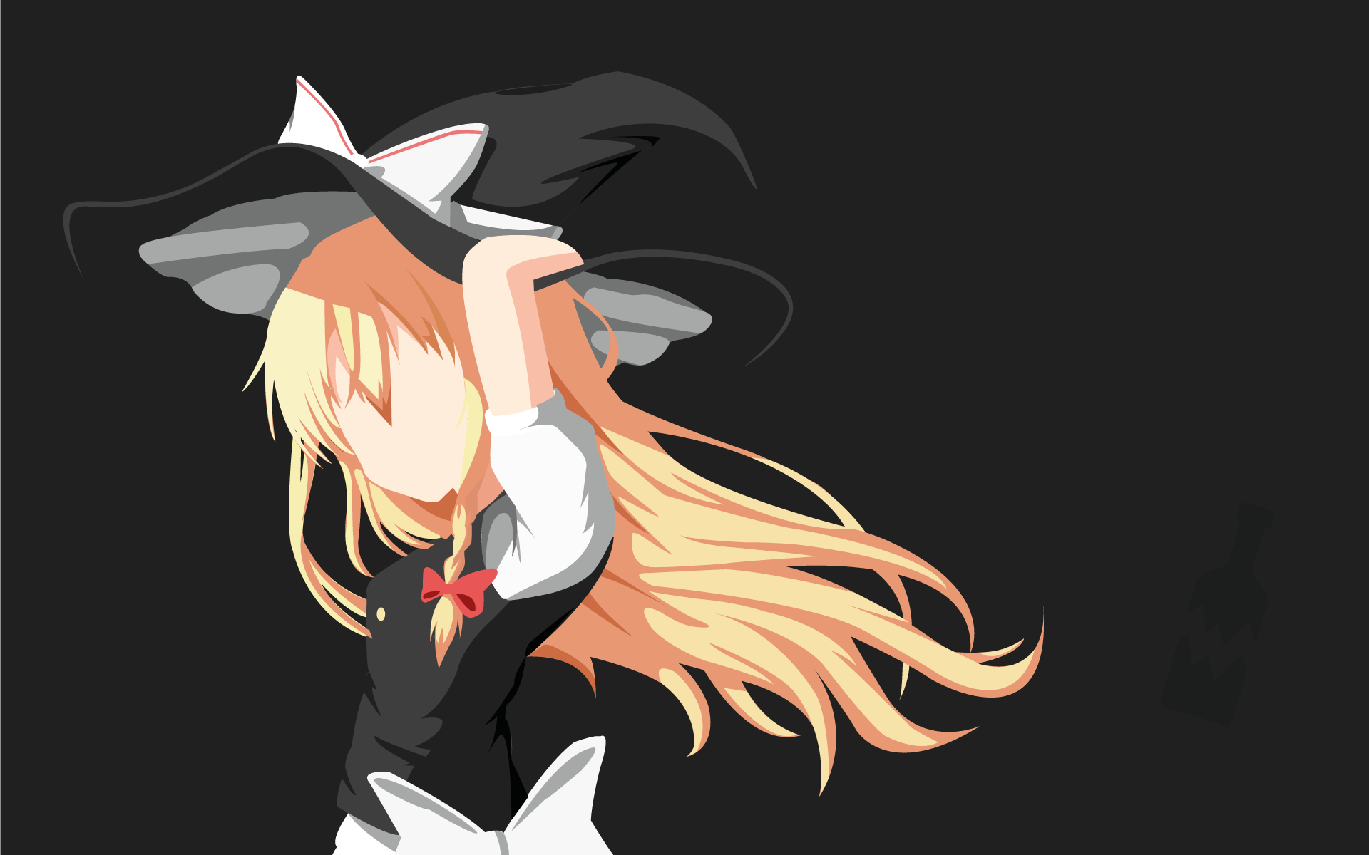 Touhou Project Kirisame by TheBrokenBottle. Touhou wallpaper. My Little Wallpaper are Magic