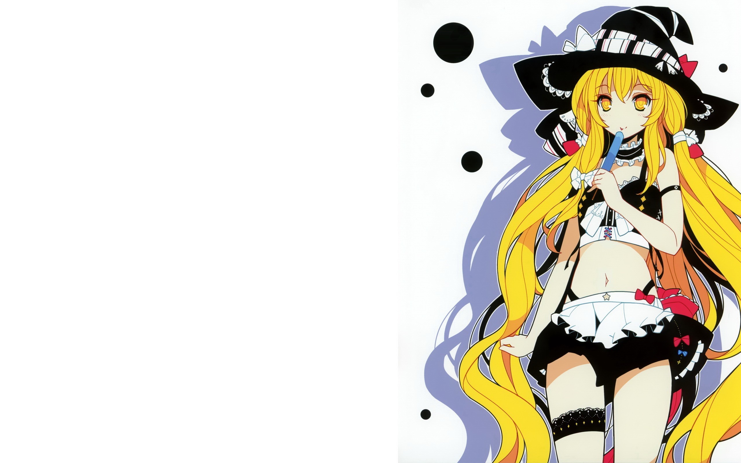 Touhou, Kirisame Marisa Wallpaper HD / Desktop and Mobile Background