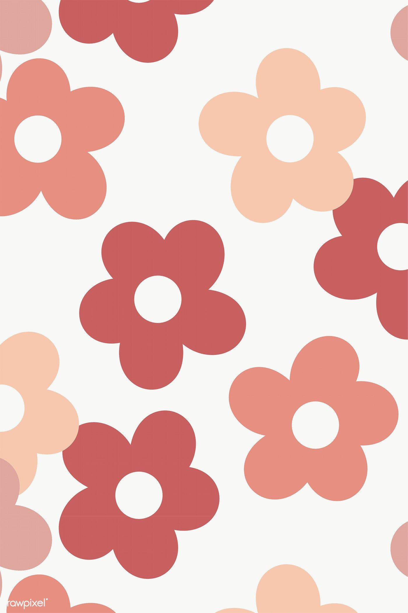Pink floral seamless patterned transparent png. free image / Chayani. iPhone wallpaper pattern, Phone wallpaper patterns, Cute patterns wallpaper