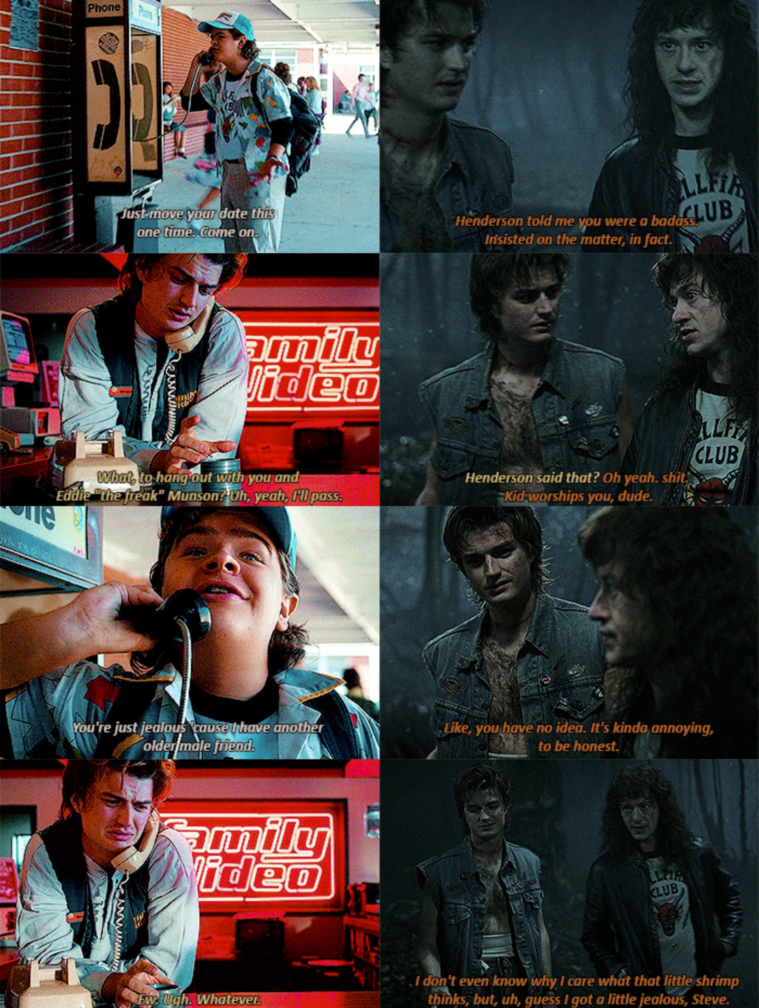 ᴴ*ck the f*cking nancy, jonathan, and steve love triangle. I keep the most beautiful and epic triangle of this season steve, dustin and eddie #StrangerThings