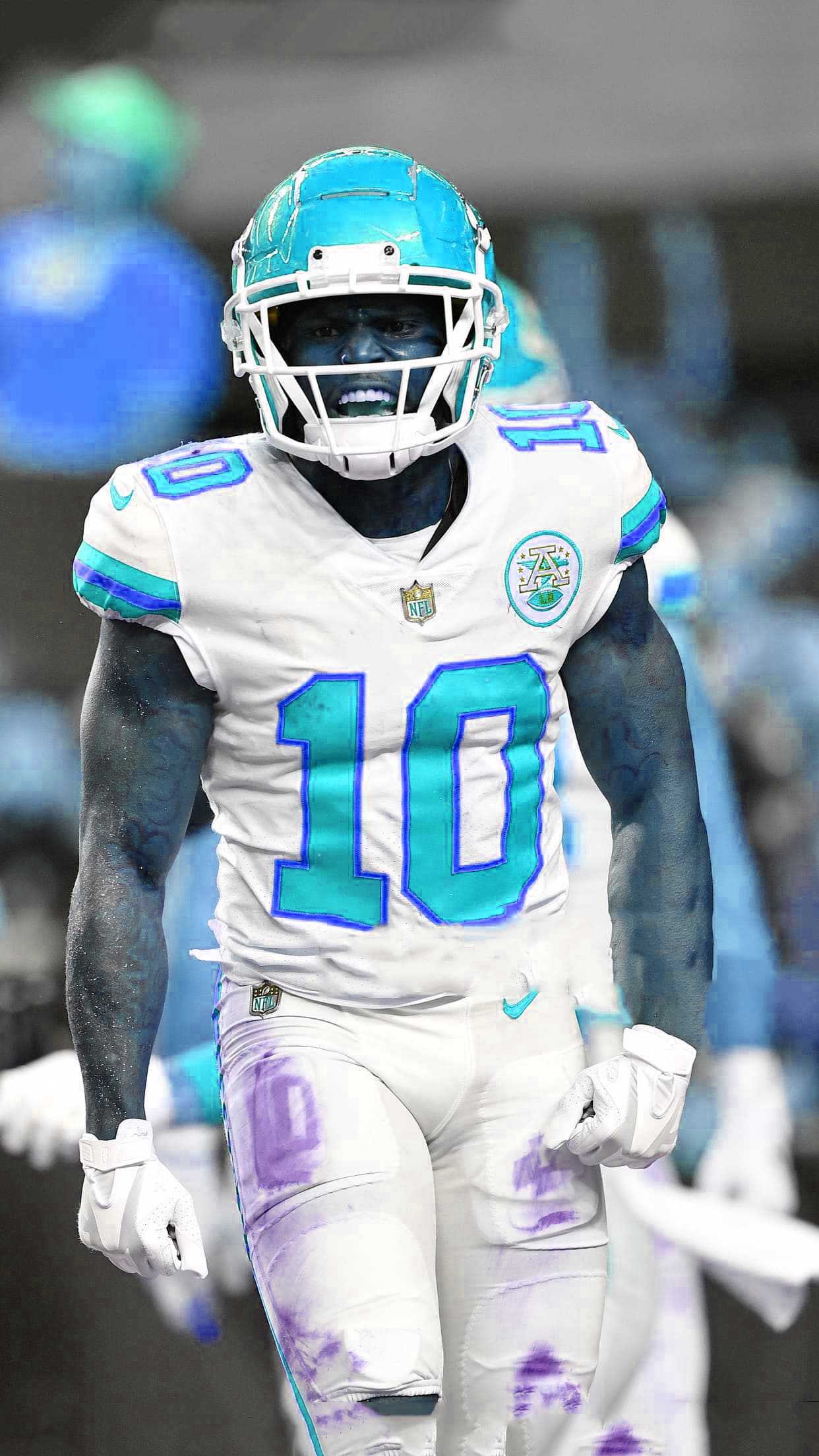 Tyreek Hill Wallpaper 4K, Miami Dolphins