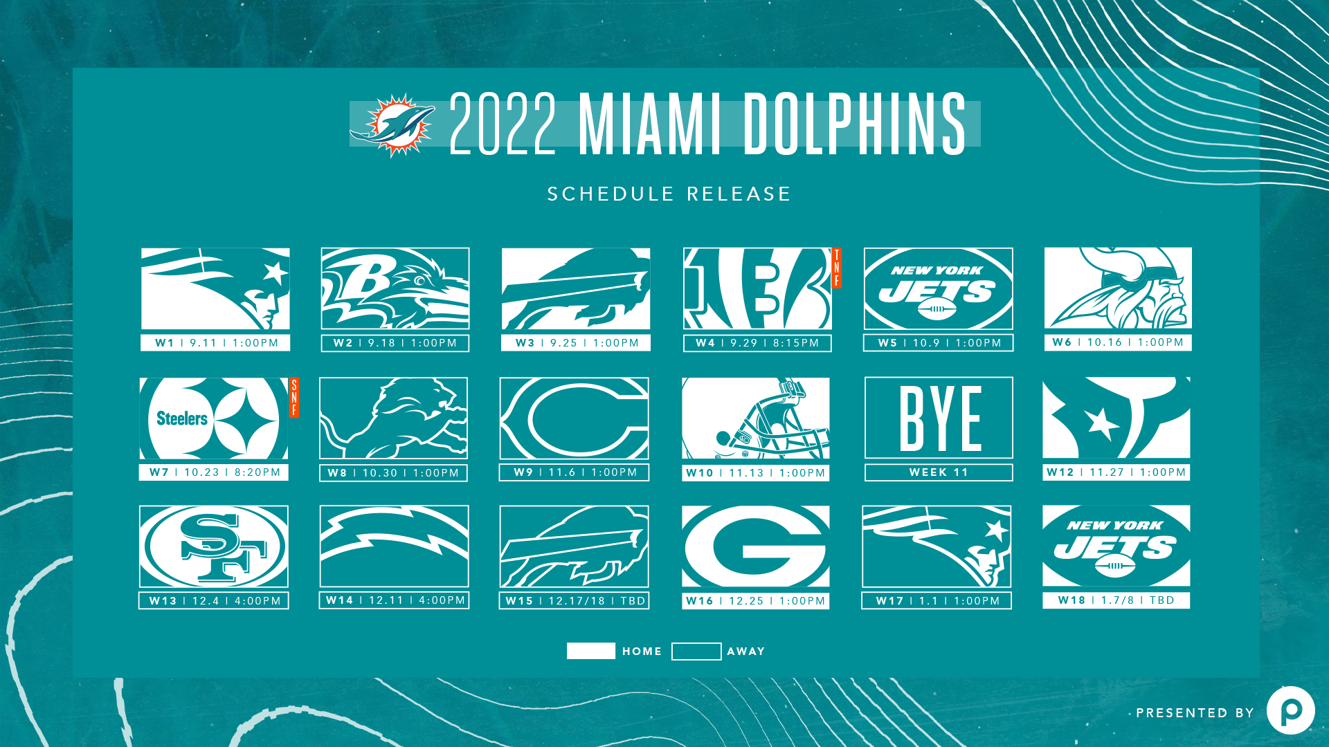 miami dolphins schedule 2022 printable