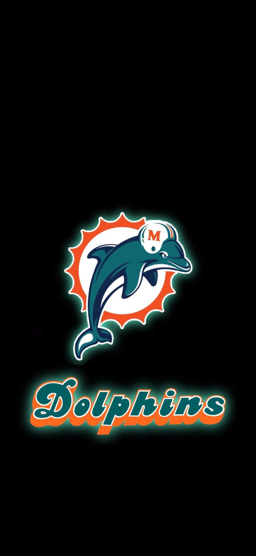 Miami Dolphins Wallpaper Discover more American Football, Dolphins, Miami Dolphins, NFL wallpaper.. Miami dolphins wallpaper, Miami dolphins logo, Miami dolphins