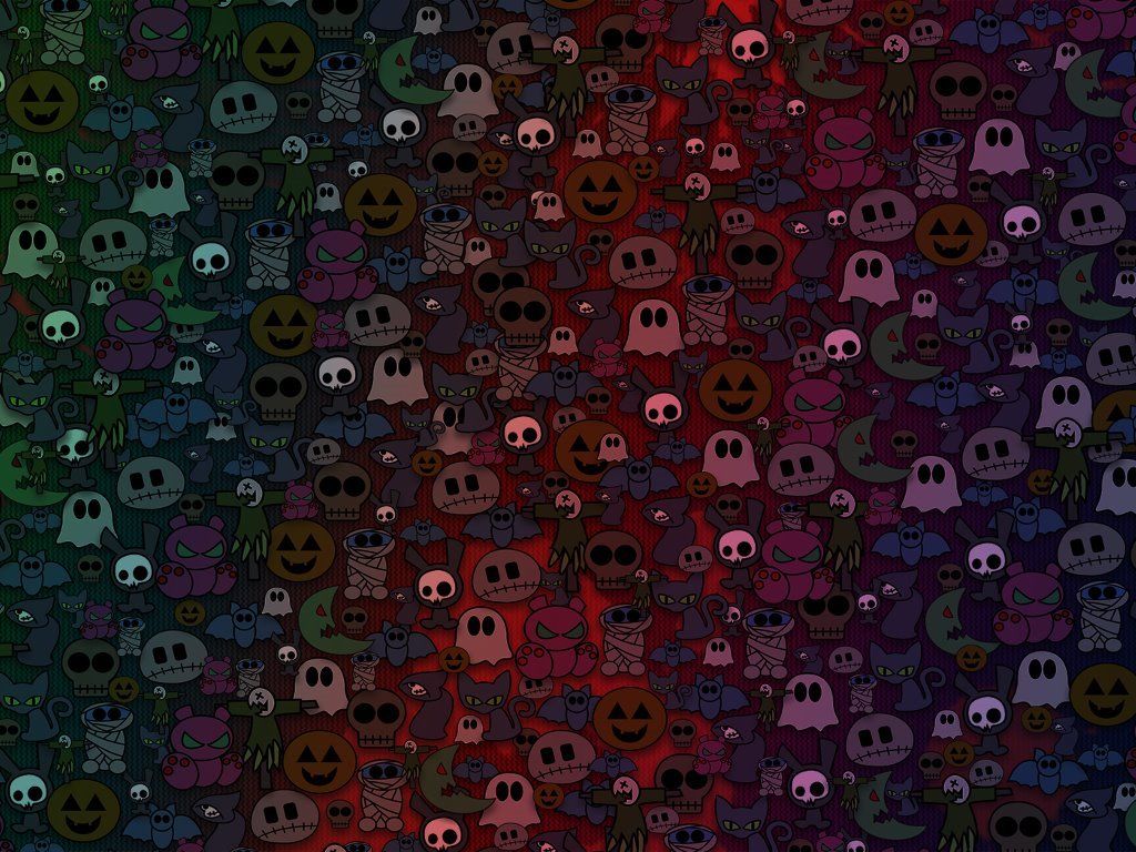 Abstract Halloween Wallpaper