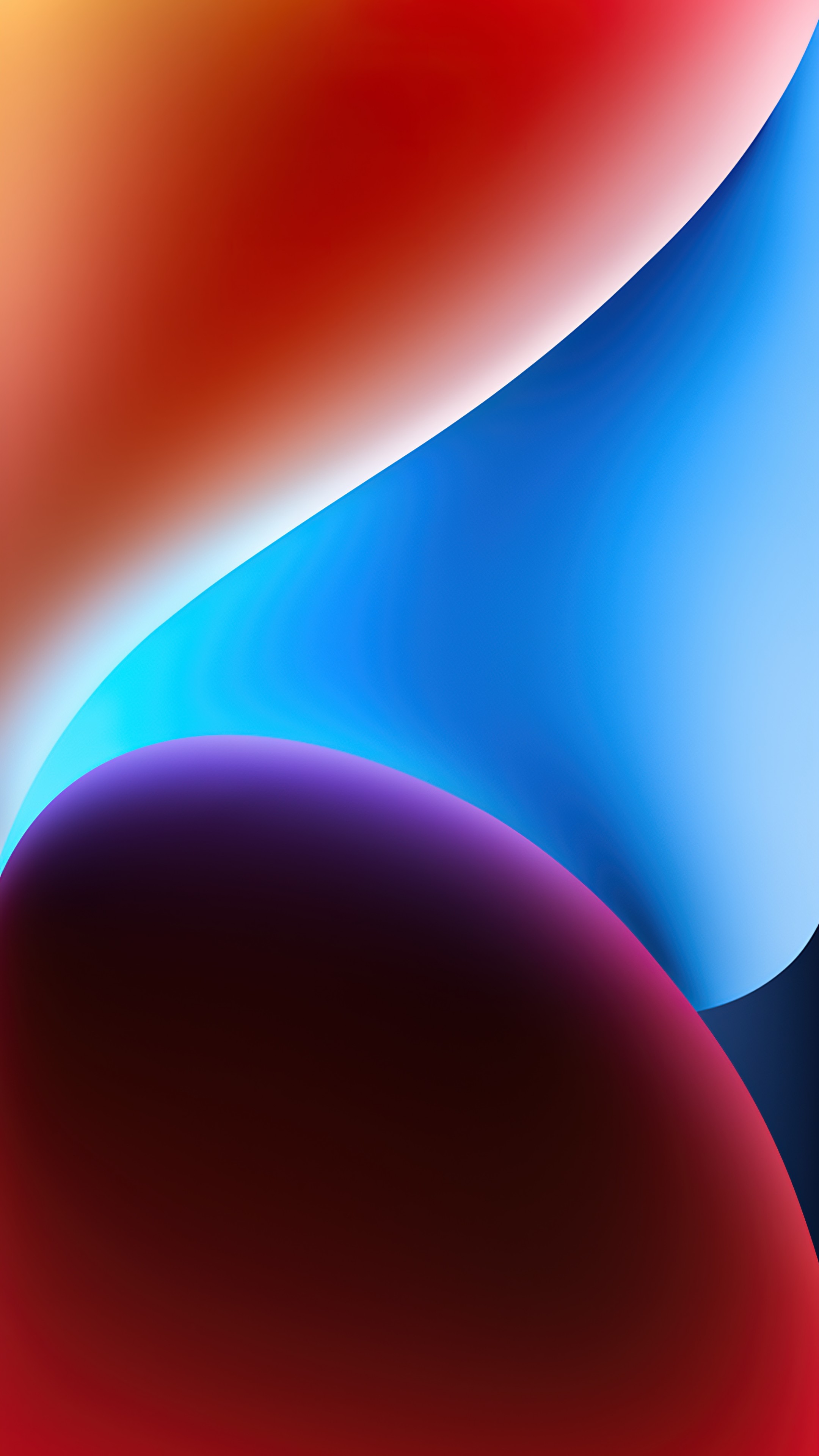 Wallpaper iPhone abstract, iOS 4K, OS