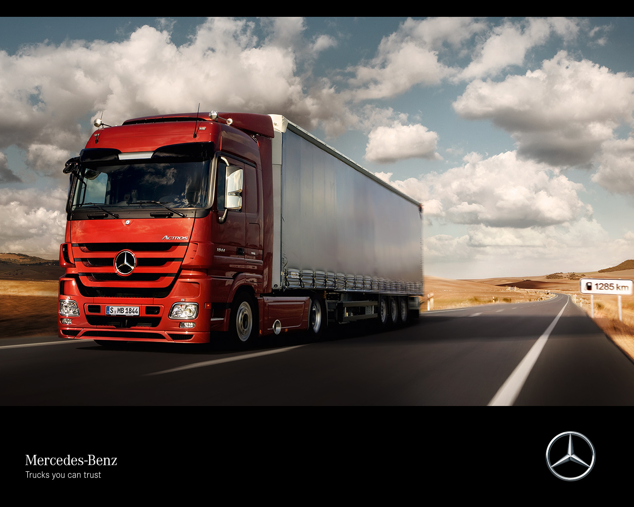 Actros: Multimedia Benz Trucks You Can Trust