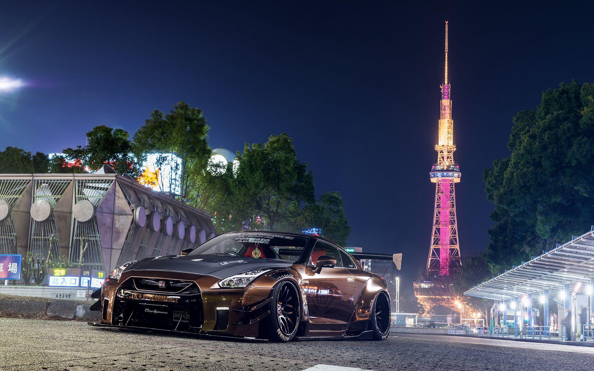 Download Wallpaper Liberty Walk, Tuning, Nissan GT R, Tokyo, 2018 Cars, Forgiato Wheels, Maglia ECL, R Tunned GT R, Nissan For Desktop With Resolution 1920x1200. High Quality HD Picture Wallpaper