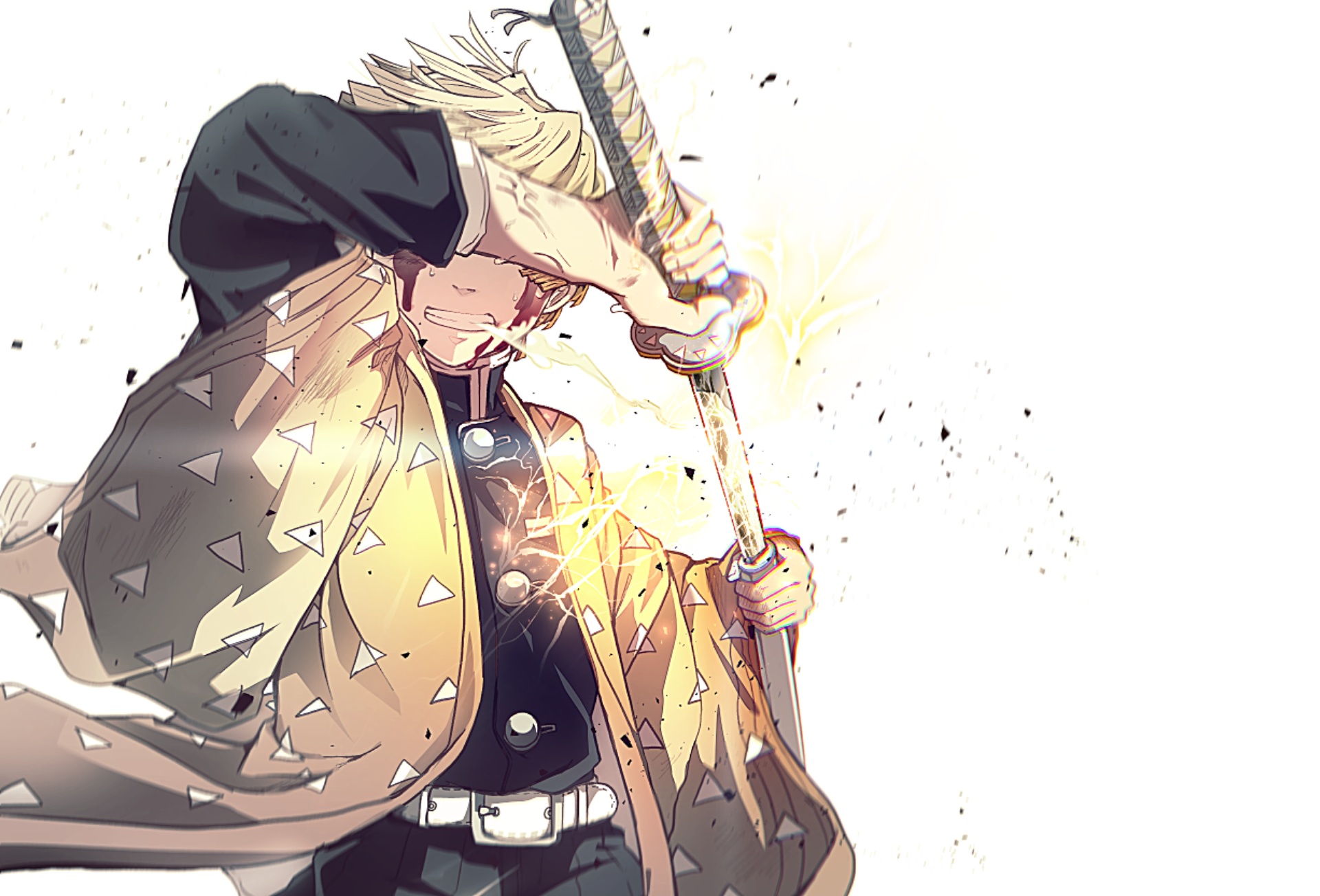 Zenitsu Agatsuma HD Wallpaper and Background