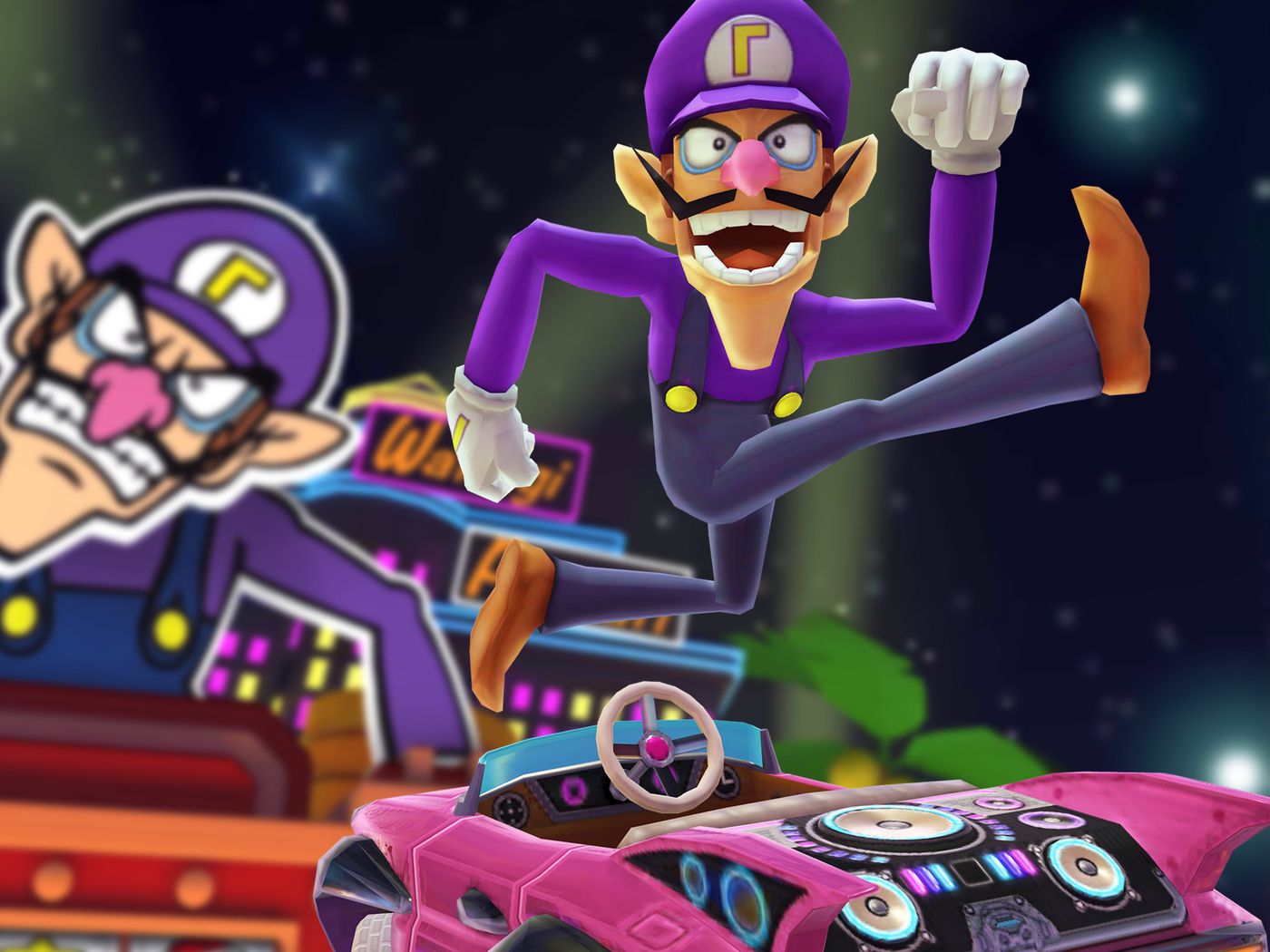 The horrible Waluigi is joining Mario Kart Tour
