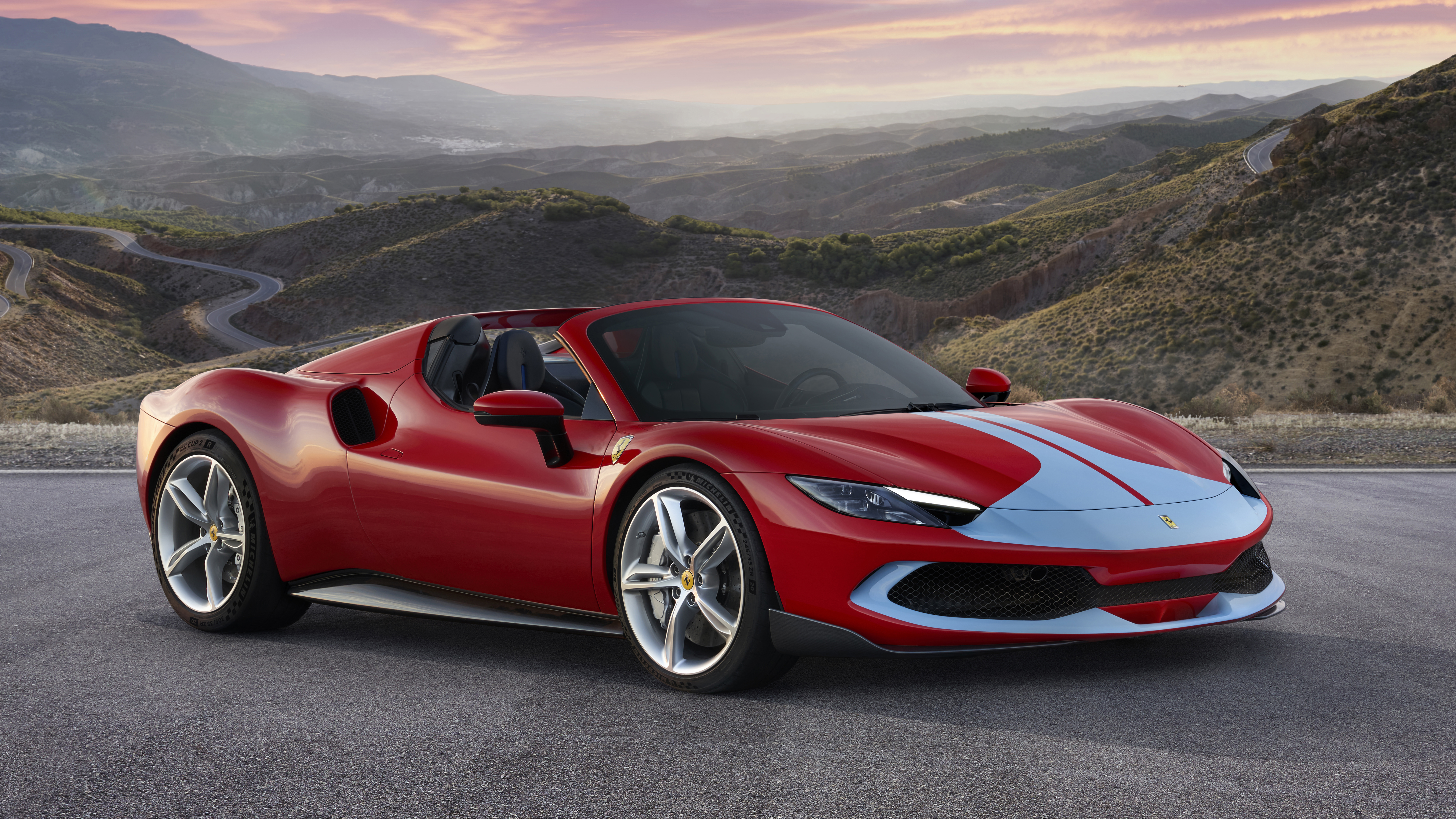 Ferrari 296 GTS Assetto Fiorano 2022 4K 8K 2 Wallpaper. HD Car Wallpaper