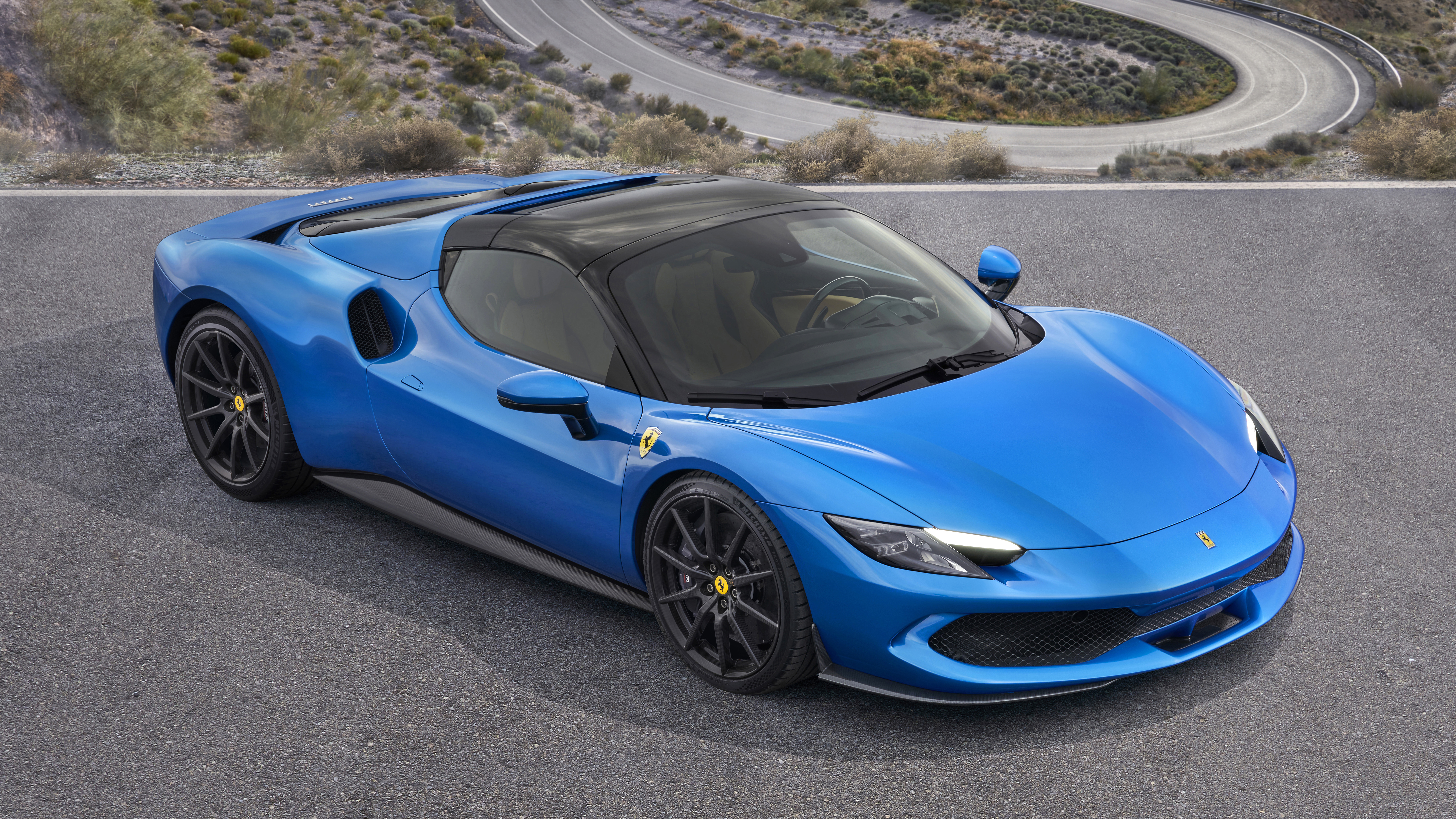 Ferrari 296 GTS 2022 4K 8K Wallpaper. HD Car Wallpaper