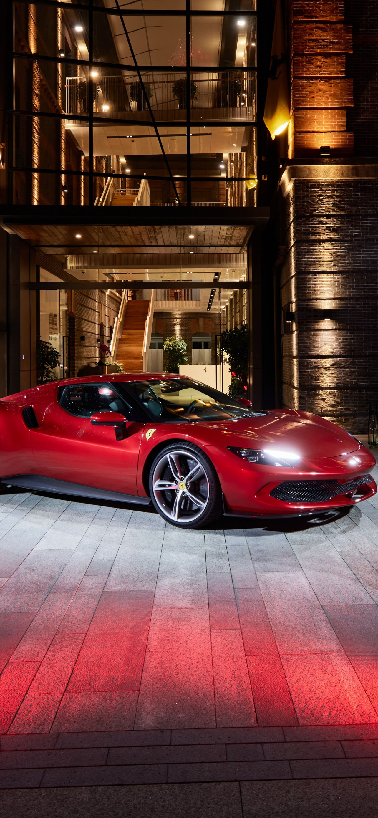 Ferrari 296 GTB Wallpaper 4K, Hybrid Sports Car, Plug In Hybrid, 5K, 2022, Cars