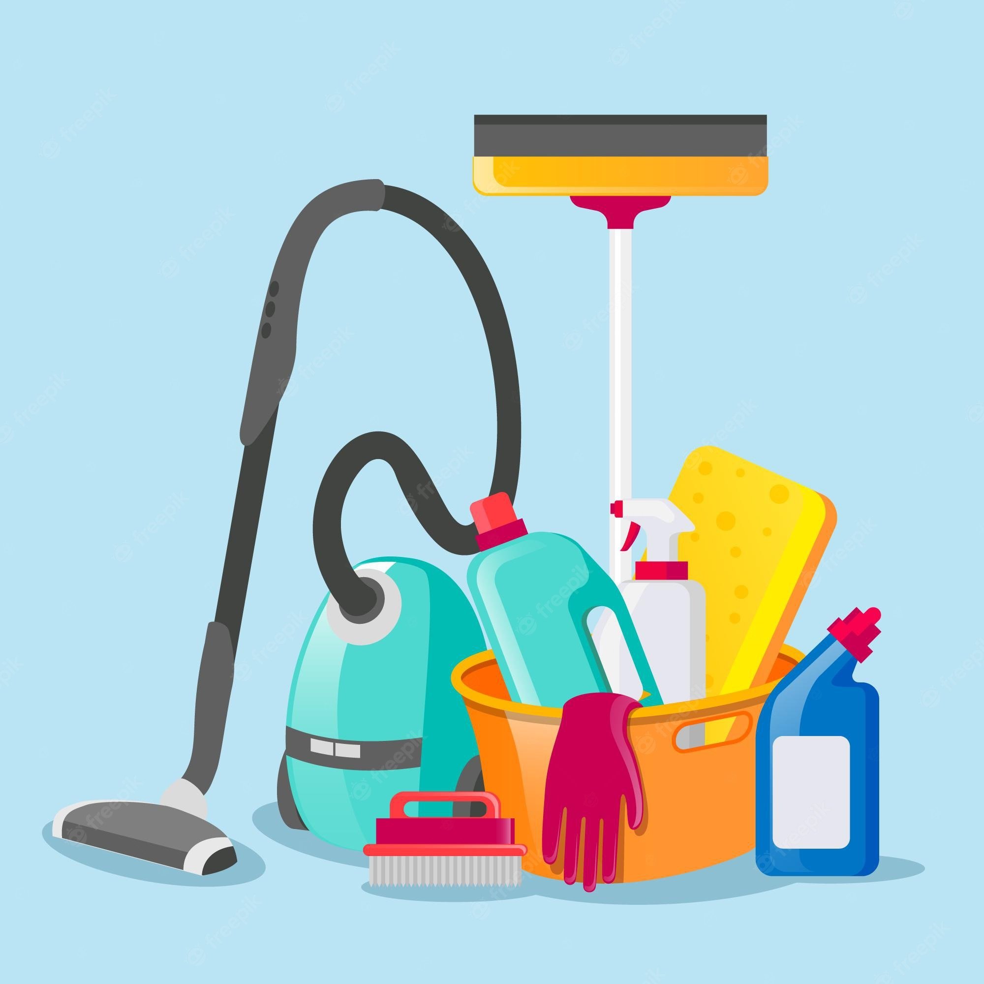 House Cleaning Image. Free Vectors, & PSD