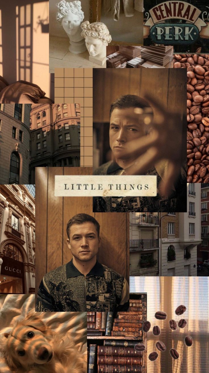 taron egerton wallpaper. Taron egerton, Eggsy kingsman, Brown aesthetic
