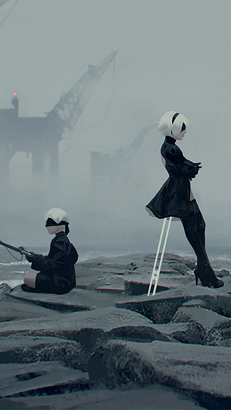 NieR: Automata Phone Wallpaper