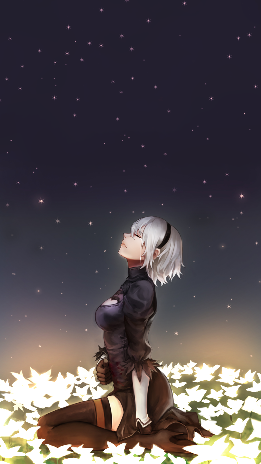 2B from Nier Automata (1080x1920)