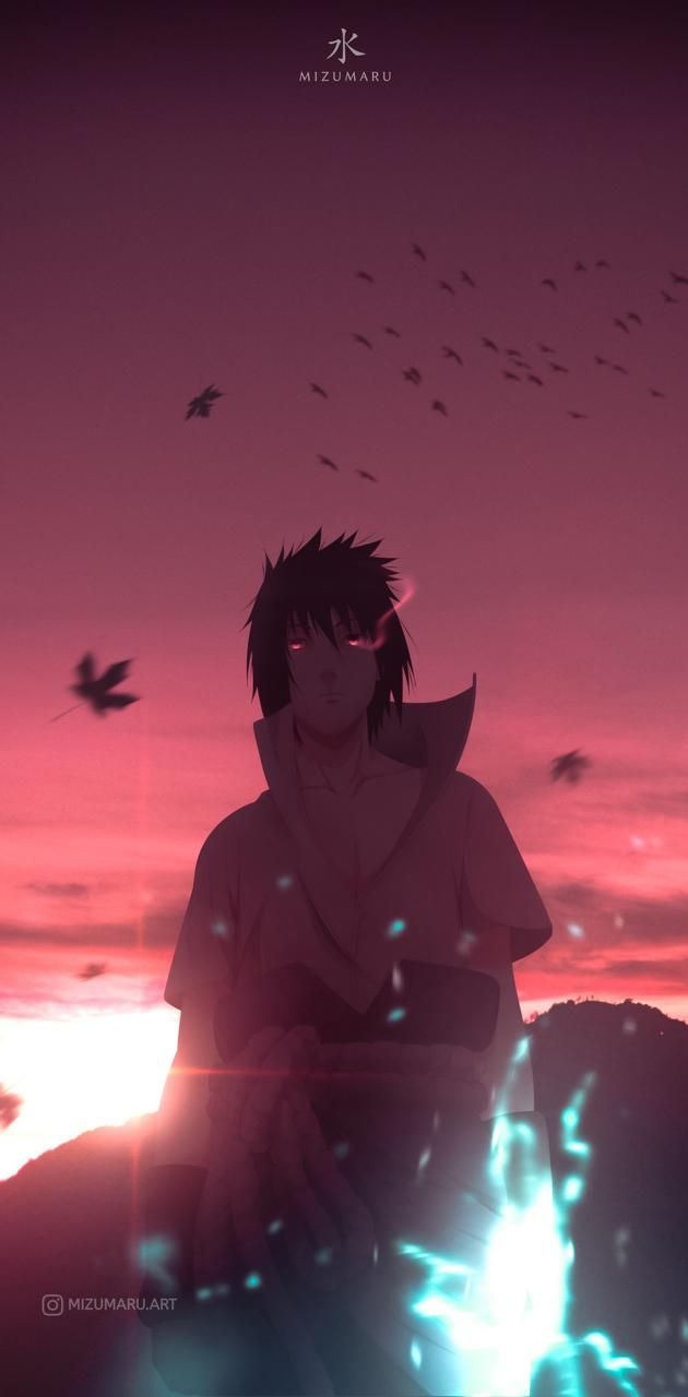 Download Uchiha Sasuke wallpaper by Mizumaru now. Browse millions o. Naruto and sasuke wallpaper, Best anime drawings, Naruto uzumaki hokage