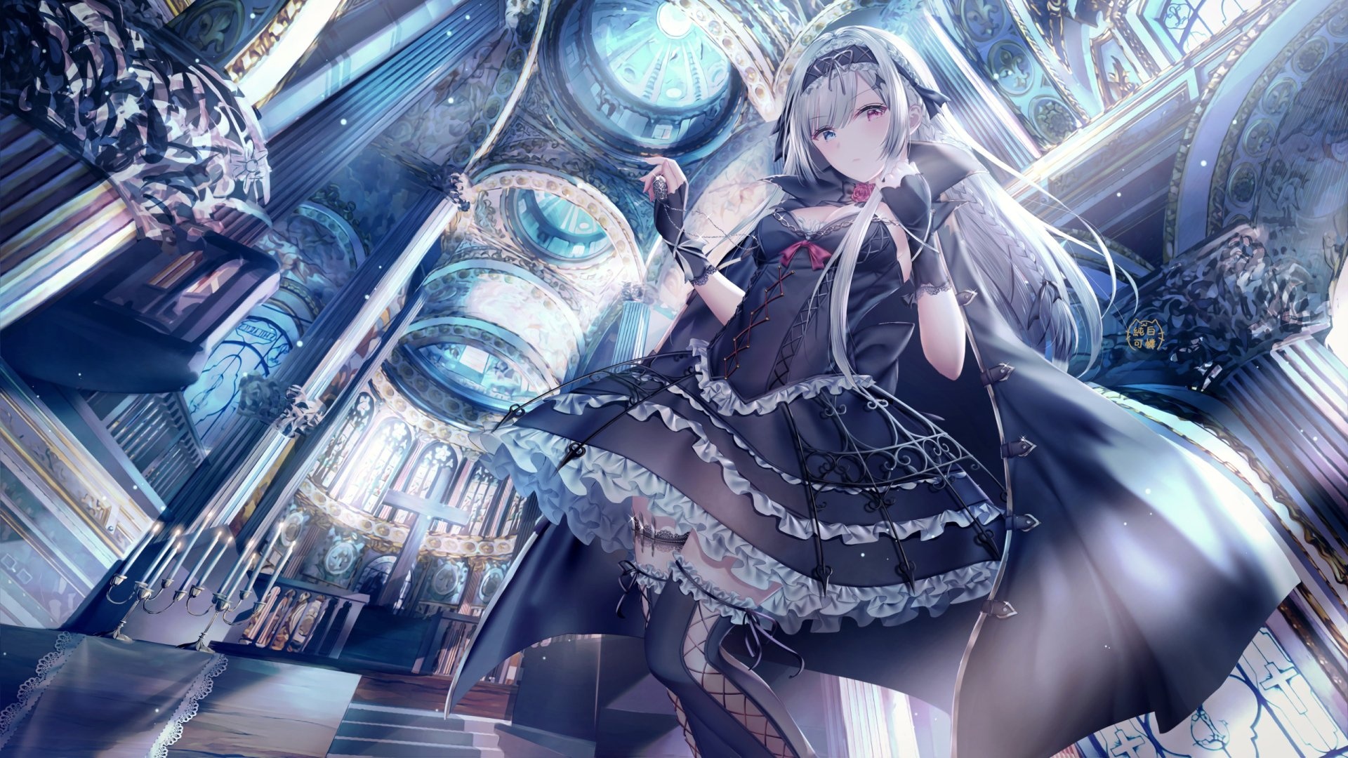 Anime Gothic Girls Wallpaper