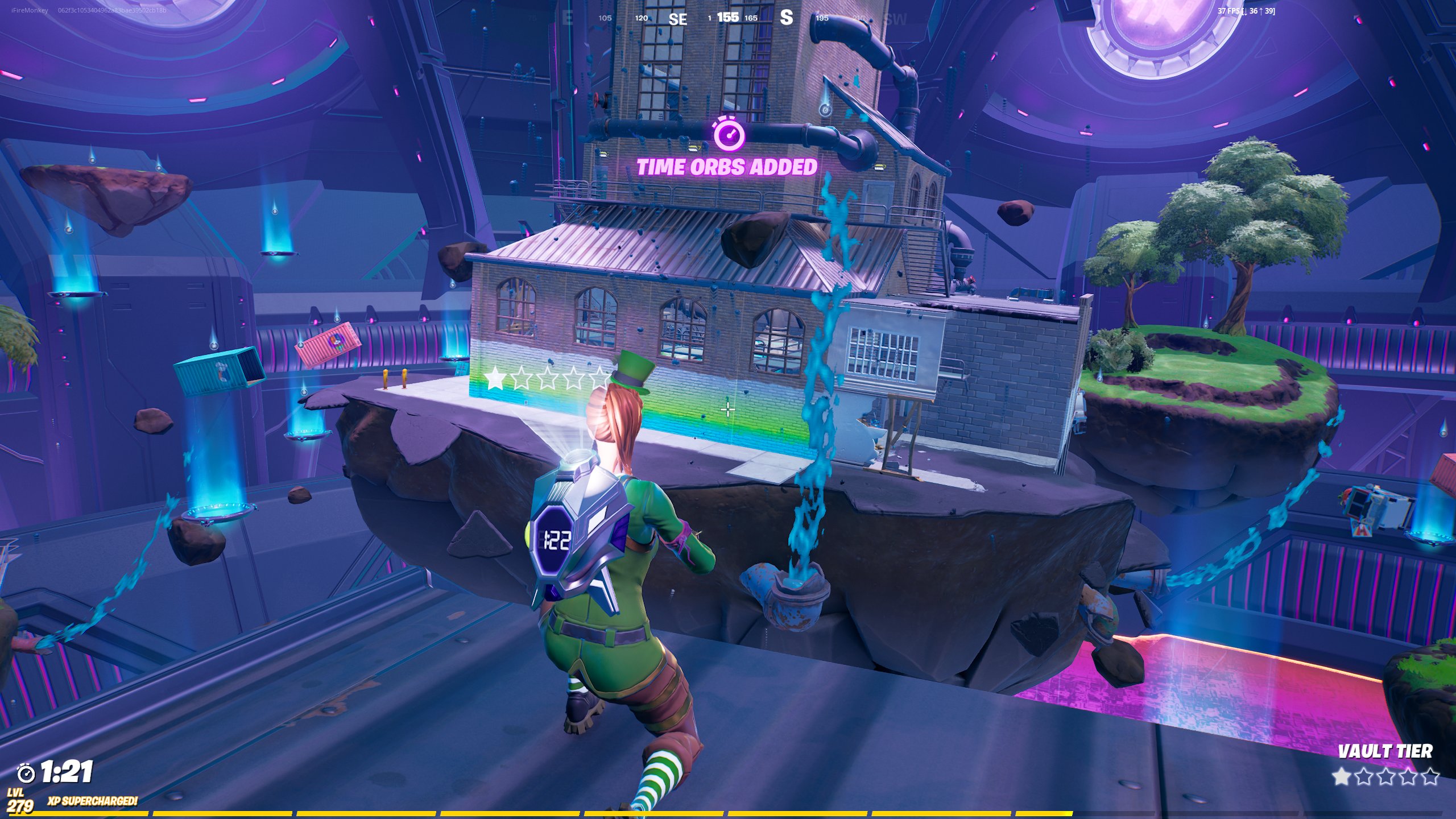 iFireMonkey buildings at Slurpy Swamp are now inside of the Mothership! #Fortnite