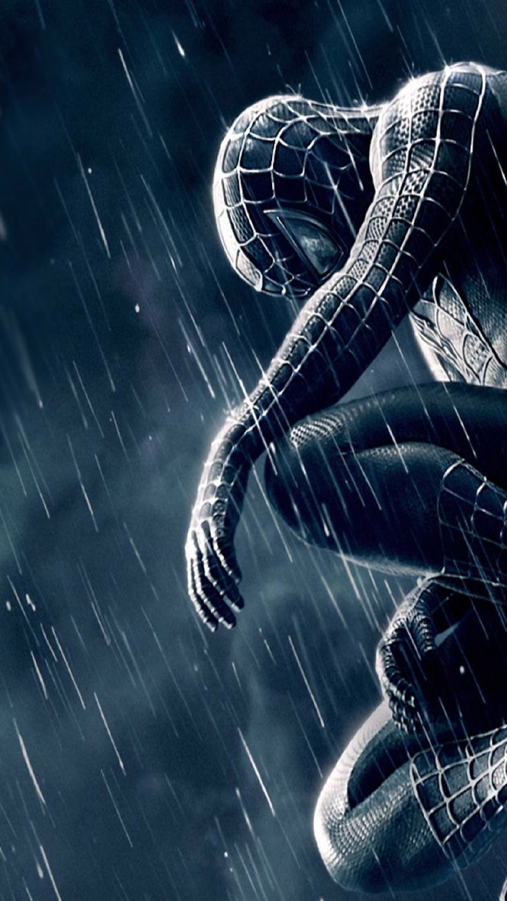 Spiderman 3 Black And Blue Mobile HD Wallpaper. Black spiderman, Pantalla de cine, Flash fondos de pantalla