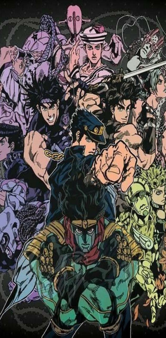 Jojo and Stands wallpaper