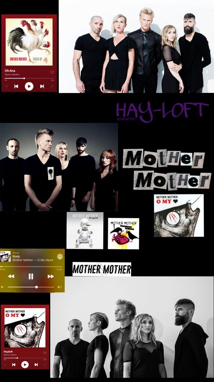 Mother mother wallpaper. Mothers band, Mother mother aesthetic band, Mother song