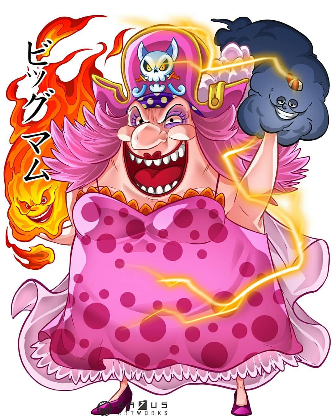 Yonko 3, Big Mom! You Can Get This Wallpaper By Supporting Me On My Patreon Patron.com Baguscahyo Hope You Guys Like It. One Piece Big Mom, Anime, One Piece Manga