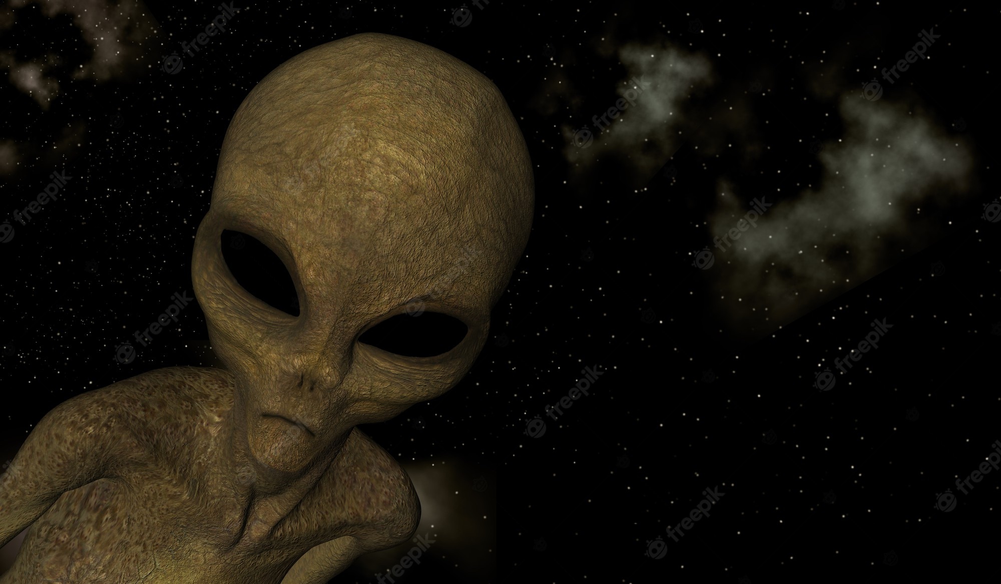 Alien Creature Image. Free Vectors, & PSD