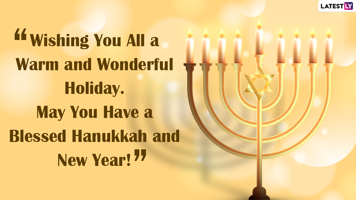 Hanukkah 2021 Wishes & Greetings: WhatsApp Messages, Image, HD Wallpaper, Facebook Quotes, GIFs and SMS for the Jewish Festival