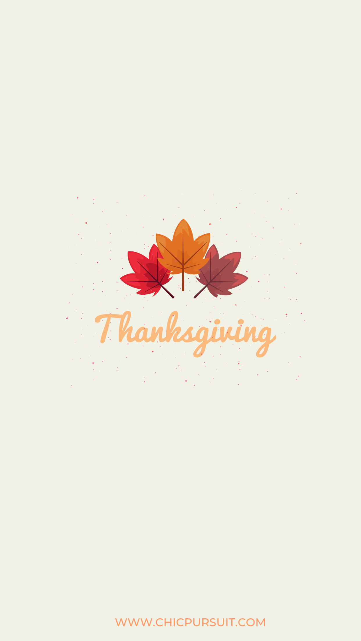 30+ Cute Thanksgiving Wallpapers For iPhone