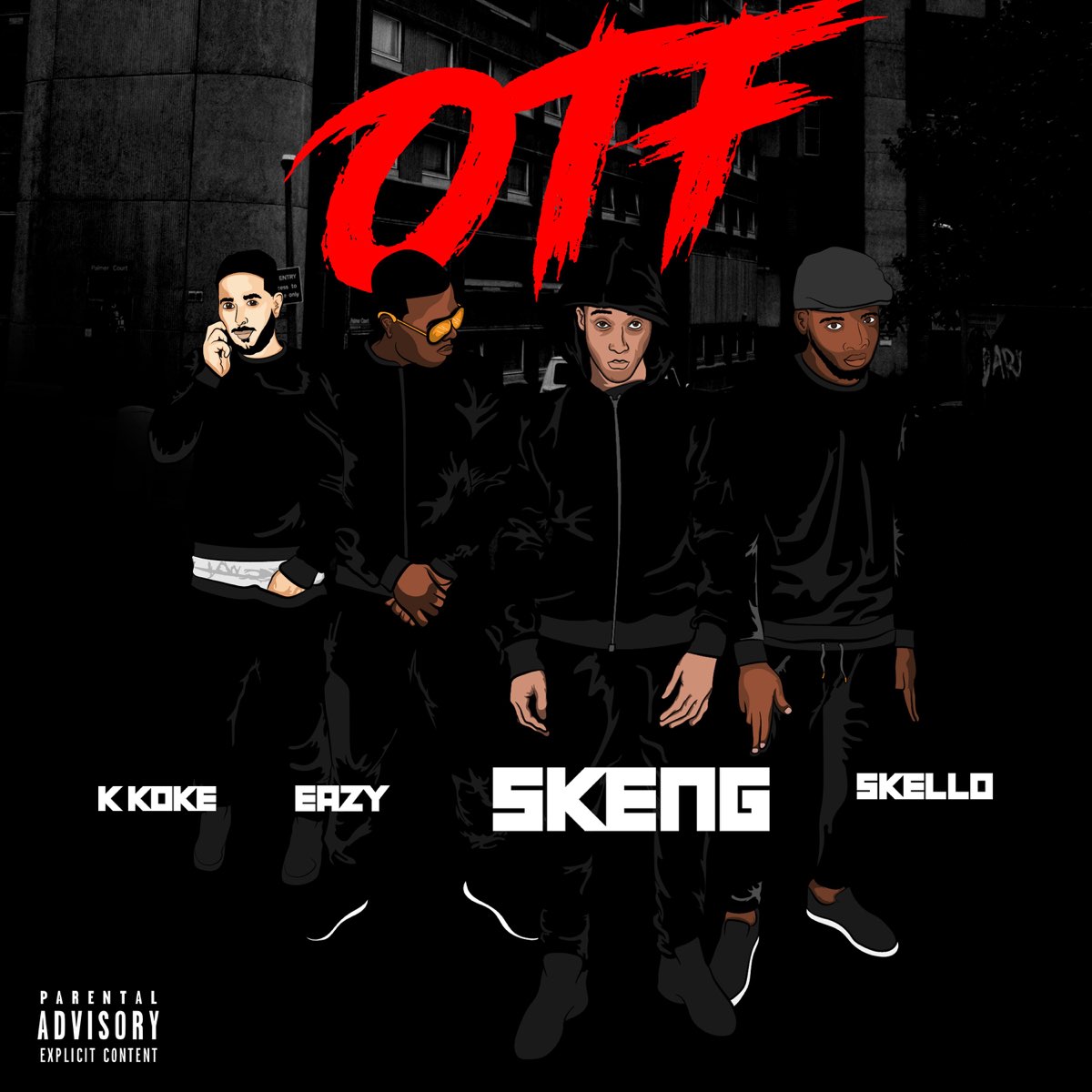 Otf (feat. Skello, Eazy & K. Koke)