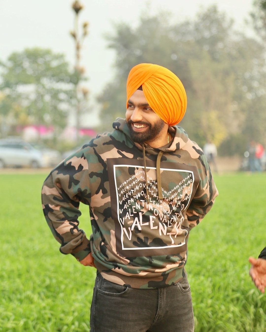 Image may contain: 1 person, outdoor. Ammy virk, Punjabi models, Best actor