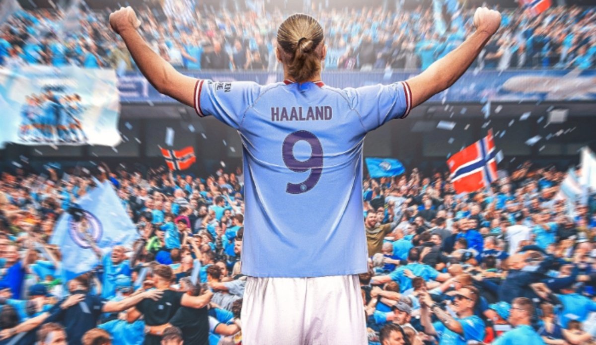 City confirm that Haaland will wear the number 9 shirt