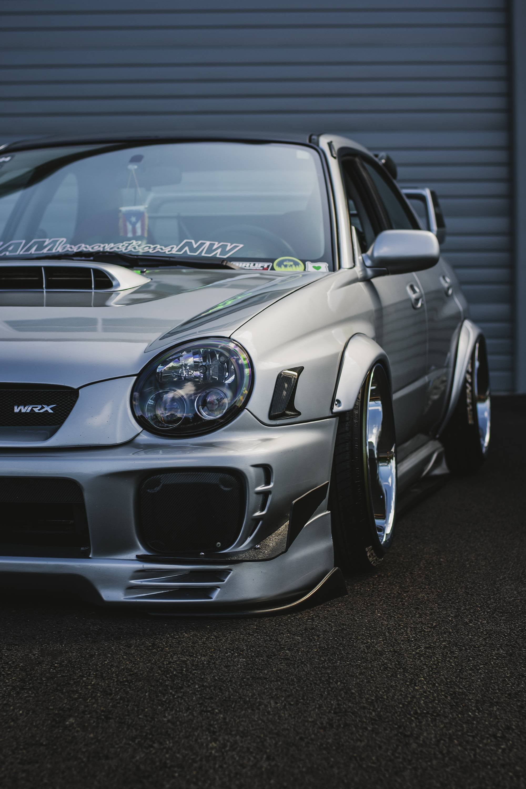 Bagged Bugeye WRX
