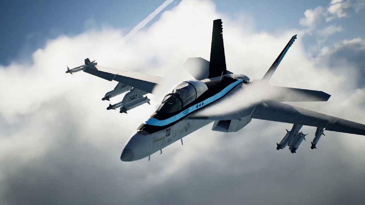 Ace Combat 7 F A 18F Super Hornet Top Gun Maverick