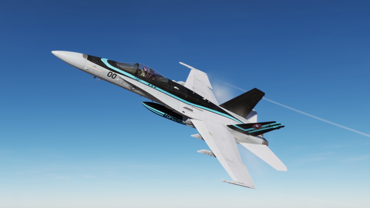 Fly Maverick's Super Hornet Scheme In DCS: F A 18C