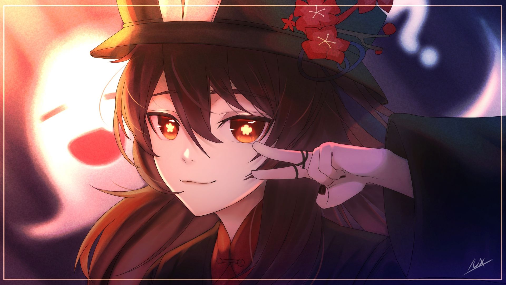 Desktop Wallpaper Anime, Genshin Impact, Shine In Eyes, HD Image, Picture, Background, Db9da5