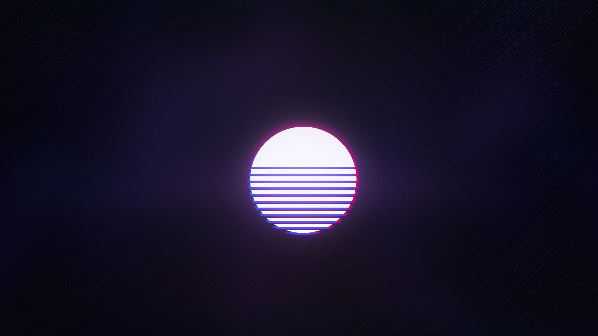 Retro Sun. Minimalist wallpaper, Desktop wallpaper black, HD wallpaper
