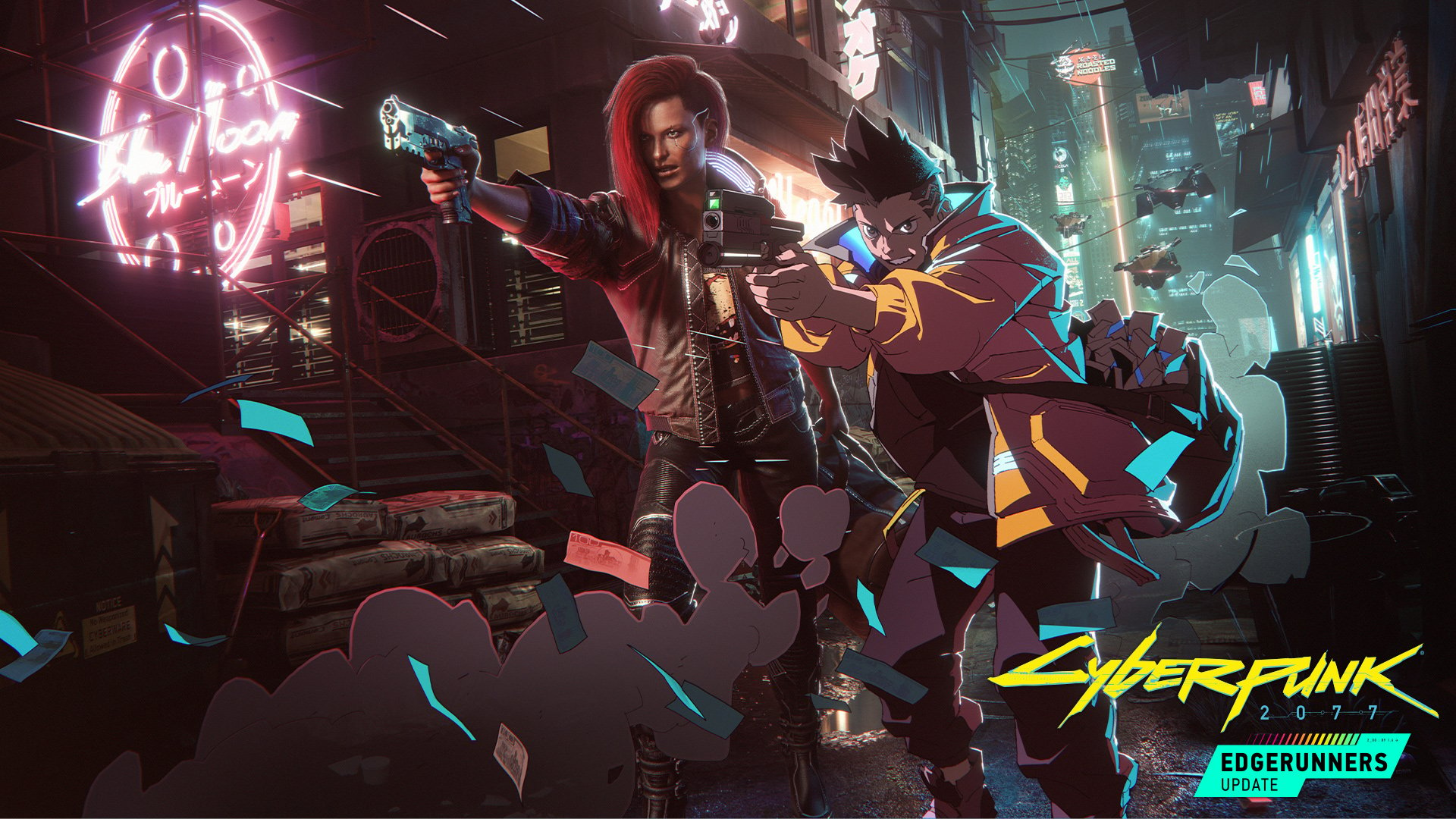 Anime Cyberpunk: Edgerunners HD Wallpaper by Joihon