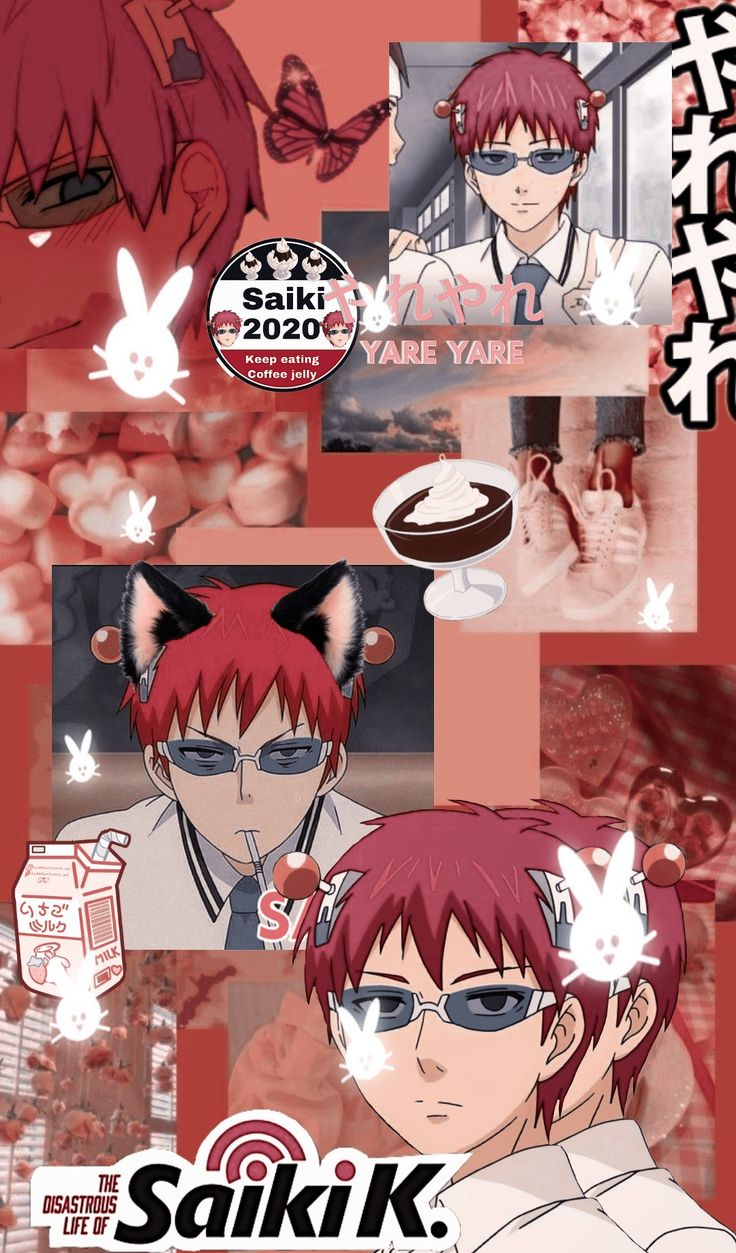 Saiki k Wallpaper ☄. *. ⋆ ⋆·˚ ༘