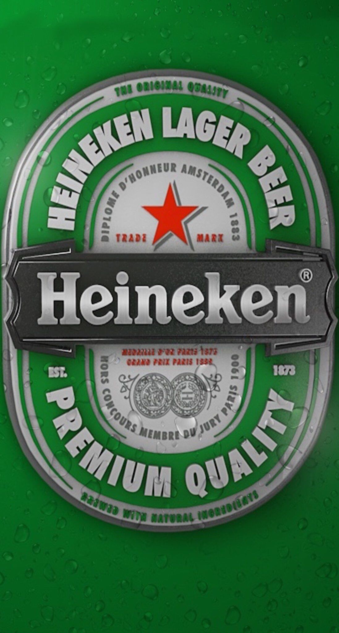 Bia. Logos de cerveja, Pôster de cerveja, Heineken